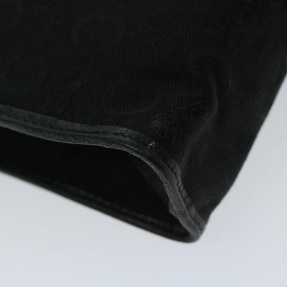 CELINE C Macadam Canvas Clutch Bag Black - Picture 11 of 16